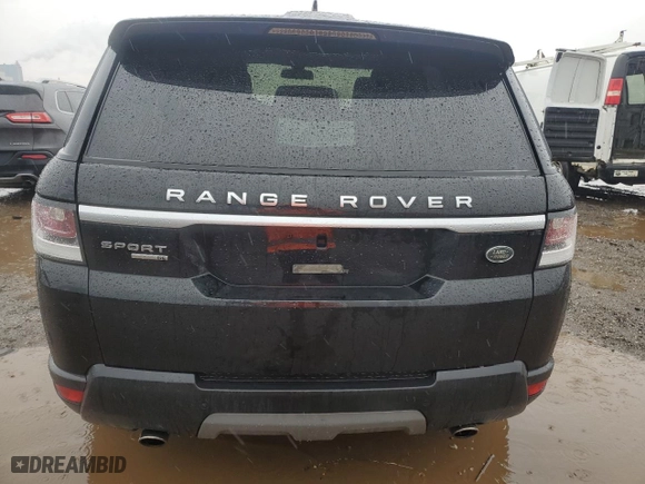 2016 Land Rover Range Rover Sport V6 SE with VIN SALWG2PF1GA592937, listed as a Copart auction lot 47589145 with 83,087 mi miles and Salvage Title. Bid and sale history available at carsss.com. Image 6.