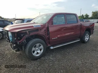 2022 Ram 1500 Big Horn with VIN 1C6RREFG5NN201652, listed as a Copart auction lot 70831164 with 29,790 mi miles and Salvage title. Bid and sale history available at DreamBid. Image 1.