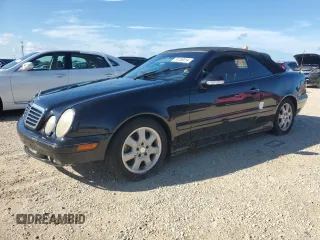 2002 Mercedes-Benz CLK 320/430 with VIN WDBLK65G02T119411, listed as a Copart auction lot 74130314 with Not Provided miles and Non Repairable. Bid and sale history available at carsss.com. Image 1.