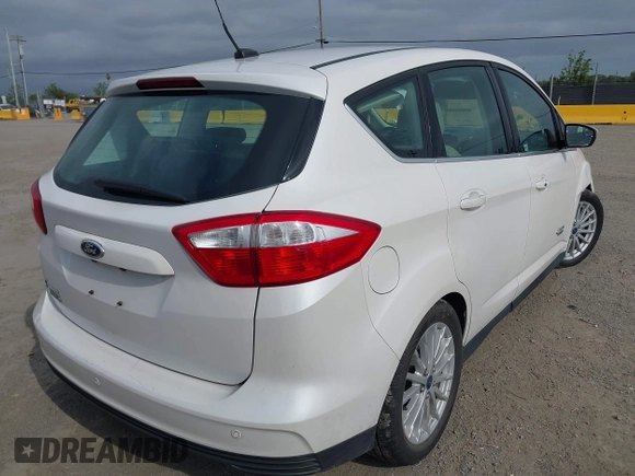 2016 Ford C-Max Energi SEL with VIN 1FADP5CUXGL102011, listed as a IAAI auction lot 41935337 with 95,279 mi miles. Bid and sale history available at carsss.com. Image 4.