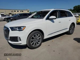 2020 Audi Q7 Premium with VIN WA1AJAF72LD011195, listed as a Copart auction lot 59028624 with 40,529 mi miles and Salvage Title. Bid and sale history available at carsss.com. Image 1.