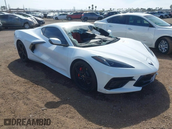 2023 Chevrolet Corvette 1LT with VIN 1G1YA2D42P5128495, listed as a IAAI auction lot 41719401 with 37,039 mi miles and . Bid and sale history available at DreamBid. Image 1.