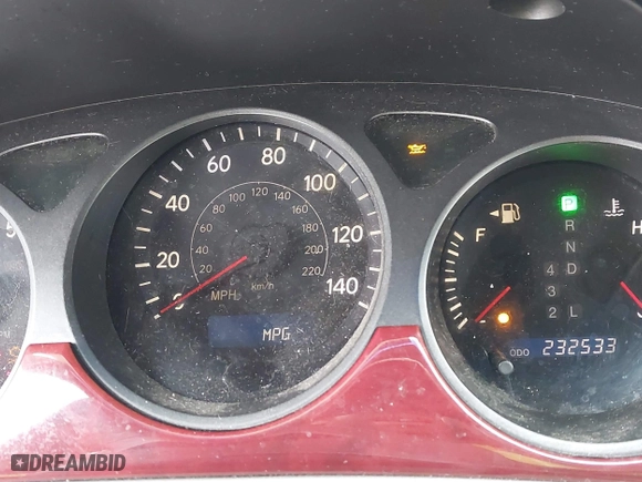 2003 Lexus ES 300 with VIN JTHBF30G330137880, listed as a IAAI auction lot 42074863 with 232,533 mi miles. Bid and sale history available at carsss.com. Image 7.