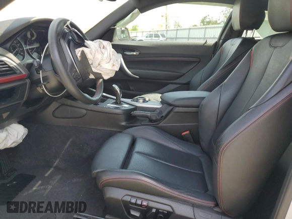 2015 BMW 2 Series 228i xDrive with VIN WBA1F7C56FVX95972, listed as a Copart auction lot 54759885 with 52,483 mi miles and Salvage Title. Bid and sale history available at carsss.com. Image 7.