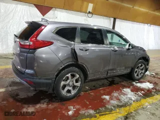 2019 Honda CR-V EX-L with VIN 7FARW2H88KE027886, listed as a Copart auction lot 45680005 with 80,417 mi miles and Salvage Title. Bid and sale history available at carsss.com. Image 3.