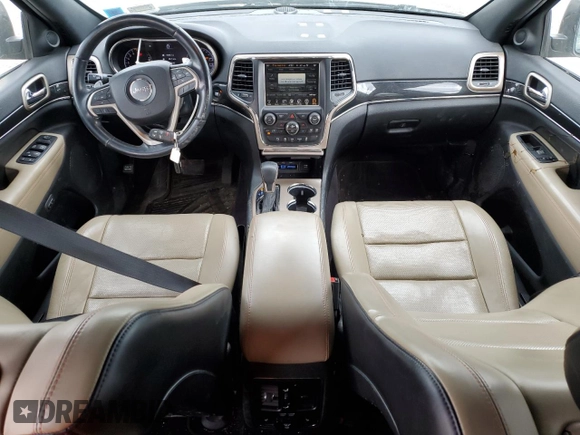 2016 Jeep Grand Cherokee Limited 75th Anniversary with VIN 1C4RJFBG4GC489464, listed as a Copart auction lot 55278935 with 176,572 mi miles and Salvage Title. Bid and sale history available at DreamBid. Image 8.