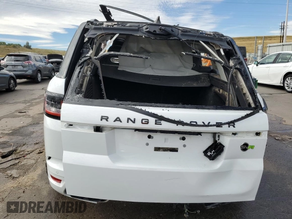 2019 Land Rover Range Rover Sport SVR with VIN SALWZ2SE7KA837743, listed as a Copart auction lot 71021264 with Not Provided miles and Salvage Title. Bid and sale history available at DreamBid. Image 6.