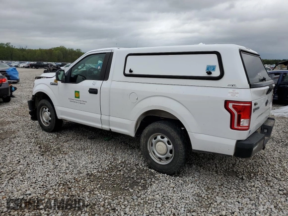 2016 Ford F-150 XL with VIN 1FTMF1C82GKE63988, listed as a Copart auction lot 51812445 with 143,797 mi miles and Salvage Title. Bid and sale history available at DreamBid. Image 2.