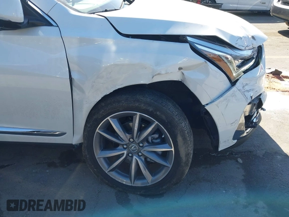 2020 Acura RDX Technology with VIN 5J8TC2H59LL025306, listed as a IAAI auction lot 40573920 with 15,545 mi miles and . Bid and sale history available at DreamBid. Image 6.