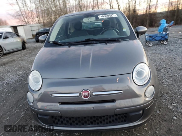 2012 FIAT 500 Pop with VIN 3C3CFFAR4CT277533, listed as a Copart auction lot 44550025 with 122,086 mi miles and Salvage title. Bid and sale history available at DreamBid. Image 5.