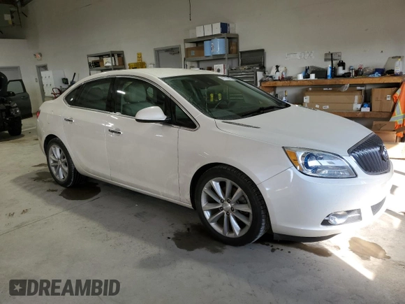 2014 Buick Verano Group with VIN 1G4PS5SK1E4177950, listed as a Copart auction lot 47718875 with 135,866 mi miles and Salvage title. Bid and sale history available at DreamBid. Image 4.