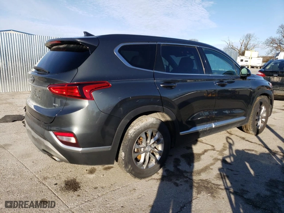 2020 Hyundai Santa Fe SEL with VIN 5NMS3CAD5LH203117, listed as a Copart auction lot 48040895 with 91,320 mi miles and Salvage Title. Bid and sale history available at carsss.com. Image 3.