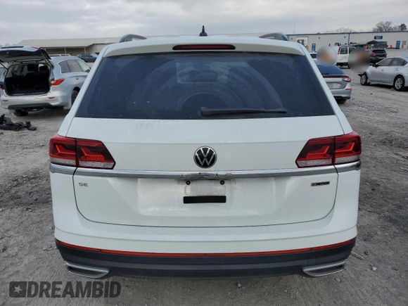 2022 Volkswagen Atlas SE z VIN 1V2LP2CA2NC548692, wystawiony jako Copart lot #87404904 z przebiegiem 42 008 mil mil oraz Czysty tytuł • Clean title. Historia ofert i sprzedaży dostępna na DreamBid. Obrazek 6.