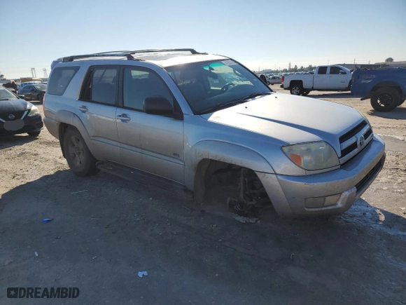 2005 Toyota 4Runner SR5 with VIN JTEZU14R650048244, listed as a Copart auction lot 41855325 with 243,657 mi miles and Salvage Title. Bid and sale history available at carsss.com. Image 4.