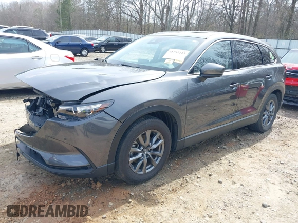 2020 Mazda CX-9 Touring with VIN JM3TCBCY9L0418456, listed as a IAAI auction lot 41792143 with 40,981 mi miles. Bid and sale history available at carsss.com. Image 2.