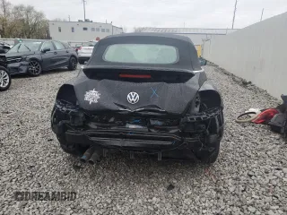 2015 Volkswagen Beetle with VIN 3VW5A7AT5FM812966, listed as a Copart auction lot 80741484 with 51,089 mi miles and Salvage Title. Bid and sale history available at DreamBid. Image 6.