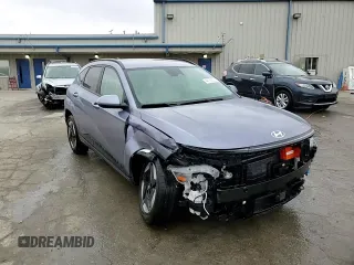 2024 Hyundai Kona SEL with VIN KM8HC3A66RU006224, listed as a Copart auction lot 44139005 with 7,209 mi miles and Salvage Title. Bid and sale history available at DreamBid. Image 15.