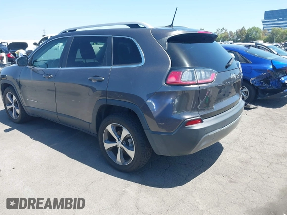 2020 Jeep Cherokee Limited with VIN 1C4PJLDB6LD582255, listed as a IAAI auction lot 42493155 with 73,371 mi miles and . Bid and sale history available at DreamBid. Image 3.