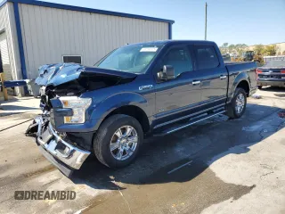 2017 Ford F-150 XL with VIN 1FTEW1CP3HKC41165, listed as a Copart auction lot 48798315 with 60,694 mi miles and Salvage Title. Bid and sale history available at carsss.com. Image 1.
