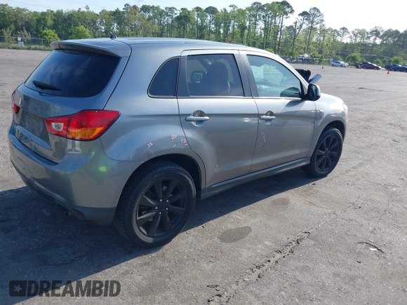 2014 Mitsubishi Outlander Sport ES with VIN 4A4AP3AU3EE015825, listed as a IAAI auction lot 42059251 with 153,102 mi miles. Bid and sale history available at carsss.com. Image 4.