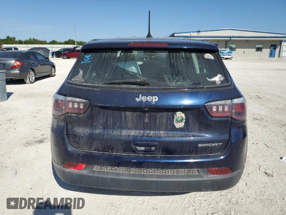 2019 Jeep Compass Sport с VIN 3C4NJCAB5KT844352, выставлен на аукционе Copart как лот 49281295 с пробегом 64 706 миль миль и На запчасти • Non repairable. История ставок и продаж доступна на DreamBid. Изображение 6.