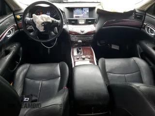 2017 Infiniti Q70 3.7 z VIN JN1BY1PPXHM170268, wystawiony jako Copart lot #50952545 z przebiegiem 78 978 mil mil oraz Szkody całkowita. Historia ofert i sprzedaży dostępna na DreamBid. Obrazek 8.