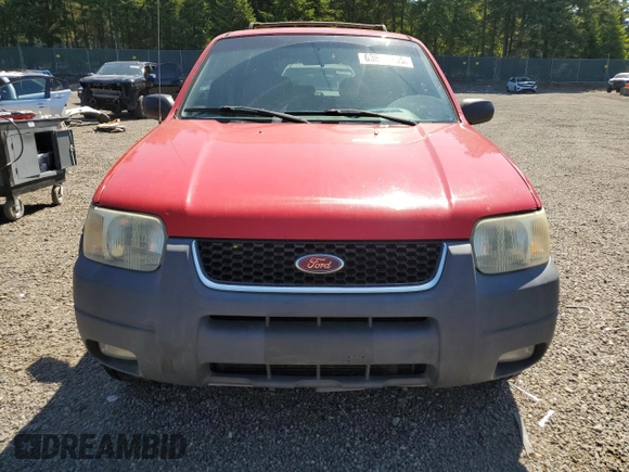 2002 Ford Escape XLT Choice with VIN 1FMCU04122KB12659, listed as a Copart auction lot 63816155 with 256,536 mi miles and Salvage title. Bid and sale history available at DreamBid. Image 5.