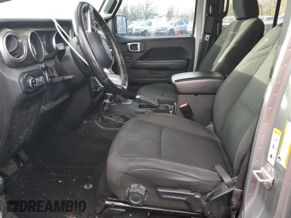 2020 Jeep Gladiator Overland with VIN 1C6HJTFG8LL147702, listed as a Copart auction lot 48613135 with 159,558 mi miles and Clean title. Bid and sale history available at DreamBid. Image 7.