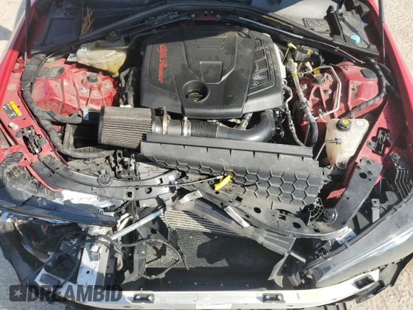 2019 Alfa Romeo Giulia z VIN ZARFAMANXK7622890, wystawiony jako Copart lot #46255435 z przebiegiem 86 630 mil mil oraz Szkody całkowita. Historia ofert i sprzedaży dostępna na DreamBid. Obrazek 11.