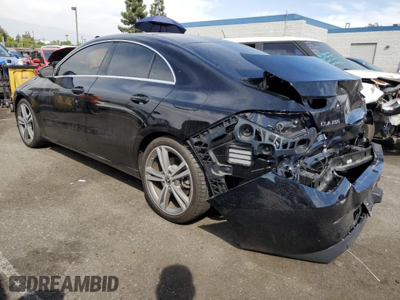 2020 Mercedes-Benz CLA 250 with VIN WDD5J4GB4LN034831, listed as a Copart auction lot 69432193 with 8,867 mi miles and . Bid and sale history available at DreamBid. Image 2.