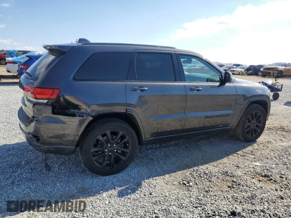 2020 Jeep Grand Cherokee Laredo E with VIN 1C4RJEAG8LC391401, listed as a Copart auction lot 80630874 with 122,083 mi miles and Salvage title. Bid and sale history available at DreamBid. Image 3.