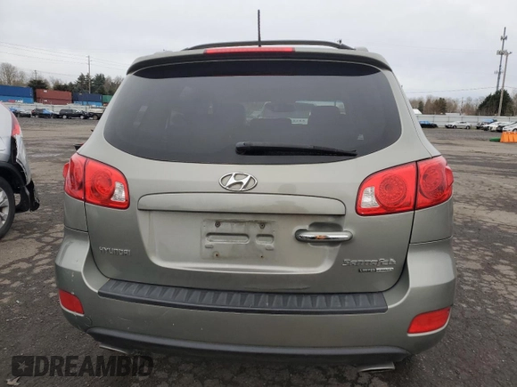 2009 Hyundai Santa Fe SE with VIN 5NMSH73E19H307952, listed as a Copart auction lot 49576545 with 150,664 mi miles and Salvage title. Bid and sale history available at DreamBid. Image 6.