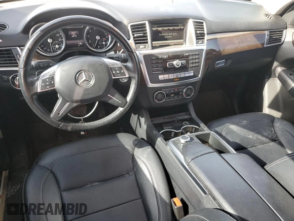2014 Mercedes-Benz M 350 with VIN 4JGDA5JB0EA283475, listed as a Copart auction lot 57140295 with 105,777 mi miles and Salvage title. Bid and sale history available at DreamBid. Image 8.