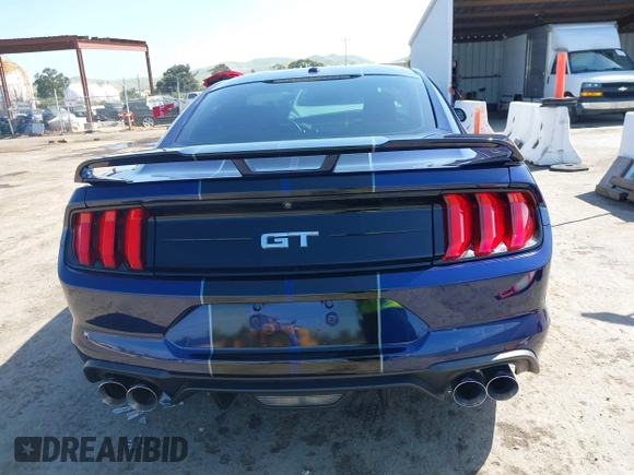2018 Ford Mustang GT with VIN 1FA6P8CFXJ5166072, listed as a IAAI auction lot 42035790 with 46,806 mi miles and . Bid and sale history available at DreamBid. Image 16.