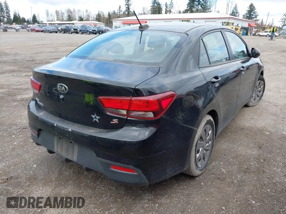 2020 Kia Rio LX with VIN 3KPA24AD7LE259779, listed as a IAAI auction lot 41950133 with 63,730 mi miles and . Bid and sale history available at DreamBid. Image 4.