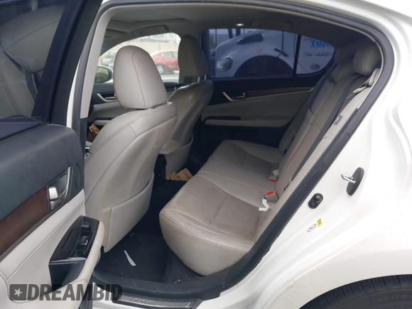 2014 Lexus GS 350 with VIN JTHBE1BL7E5030533, listed as a IAAI auction lot 42034624 with 189,027 mi miles. Bid and sale history available at carsss.com. Image 8.