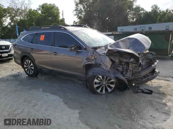 2024 Subaru Outback Limited z VIN 4S4BTANC7R3141955, wystawiony jako Copart lot #59314405 z przebiegiem Nie podano mil oraz Nie do naprawy • Non repairable. Historia ofert i sprzedaży dostępna na DreamBid. Obrazek 4.