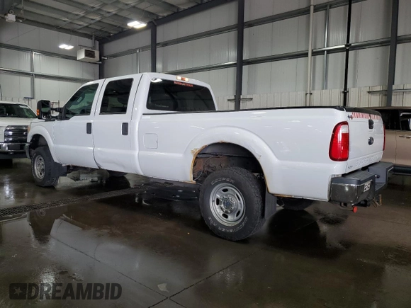 2016 Ford F-250 Lariat z VIN 1FT7W2B62GEB15030, wystawiony jako Copart lot #58758775 z przebiegiem 162 431 mil mil oraz Szkoda całkowita • Salvage title. Historia ofert i sprzedaży dostępna na DreamBid. Obrazek 2.