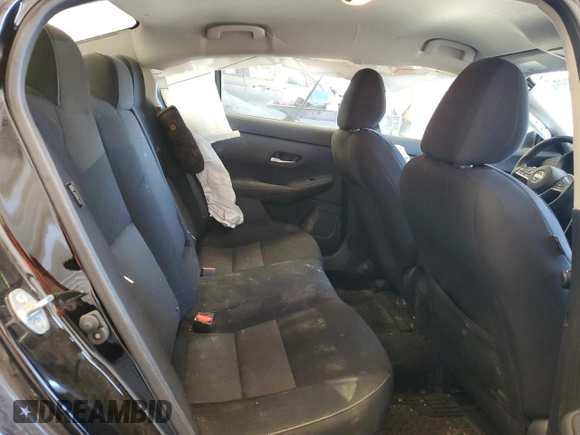 2022 Nissan Sentra SV with VIN 3N1AB8CV3NY206885, listed as a Copart auction lot 50695795 with 56,789 mi miles and Salvage Title. Bid and sale history available at DreamBid. Image 10.