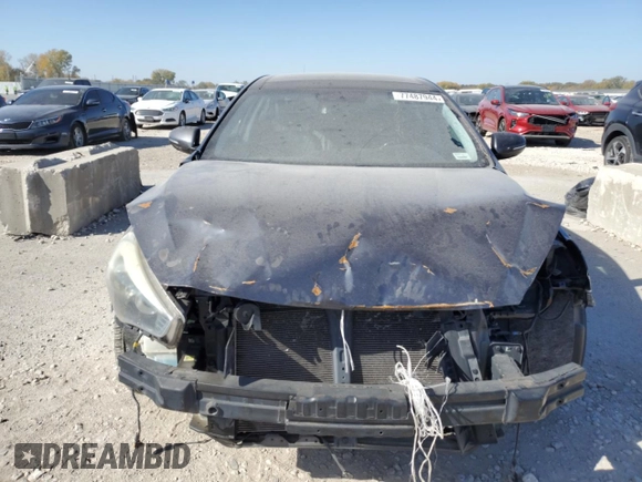 2014 Kia Cadenza Premium with VIN KNALN4D70E5153093, listed as a Copart auction lot 77487944 with 122,907 mi miles and Salvage Title. Bid and sale history available at carsss.com. Image 5.