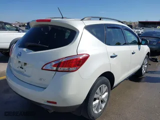 2012 Nissan Murano SL with VIN JN8AZ1MU4CW112724, listed as a IAAI auction lot 41861487 with 155,317 mi miles. Bid and sale history available at carsss.com. Image 4.