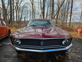 1970 Ford Mustang с VIN 0T01M116045, выставлен на аукционе Copart как лот 84118954 с пробегом 67 372 миль миль и Чистый • Clean title. История ставок и продаж доступна на DreamBid. Изображение 9.