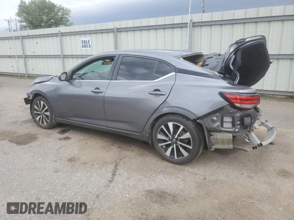 2023 Nissan Sentra SV z VIN 3N1AB8CV1PY284018, wystawiony jako Copart lot #55399055 z przebiegiem 23 268 mil mil oraz Szkoda całkowita • Salvage title. Historia ofert i sprzedaży dostępna na DreamBid. Obrazek 2.