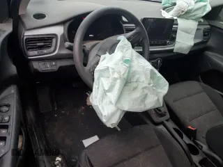 2023 Kia Rio LX with VIN 3KPA24AD7PE616450, listed as a Copart auction lot 84690444 with 28,908 mi miles and Salvage Title. Bid and sale history available at DreamBid. Image 8.
