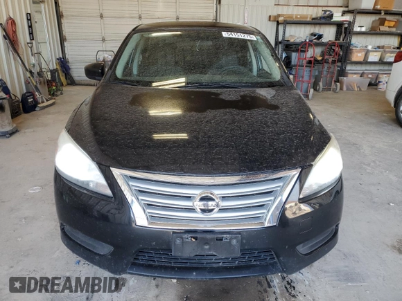 2015 Nissan Sentra SV with VIN 3N1AB7AP6FY285047, listed as a Copart auction lot 54151275 with 104,978 mi miles and Salvage Title. Bid and sale history available at DreamBid. Image 5.