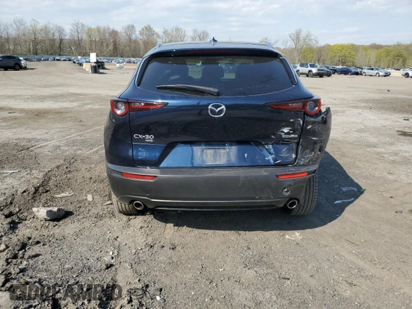 2022 Mazda CX-30 S Premium with VIN 3MVDMBDL3NM404404, listed as a Copart auction lot 54438705 with 41,311 mi miles and Salvage title. Bid and sale history available at DreamBid. Image 6.