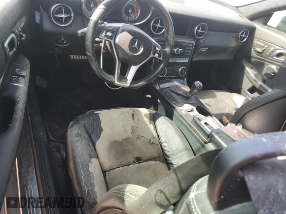 2013 Mercedes-Benz SLK 250 with VIN WDDPK4HA9DF061496, listed as a Copart auction lot 78623714 with Not provided miles and Salvage title. Bid and sale history available at DreamBid. Image 8.