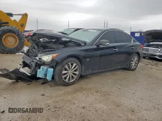 2017 Infiniti Q50 Premium z VIN JN1EV7AP8HM734520, wystawiony jako Copart lot #51757265 z przebiegiem 145 505 mil mil oraz Szkody całkowita. Historia ofert i sprzedaży dostępna na DreamBid. Obrazek 1.