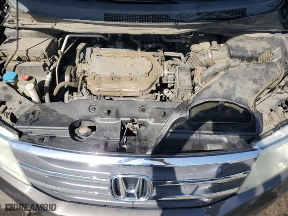 2013 Honda Odyssey EX-L with VIN 5FNRL5H6XDB017433, listed as a Copart auction lot 52306755 with 144,036 mi miles and Clean Title. Bid and sale history available at carsss.com. Image 12.