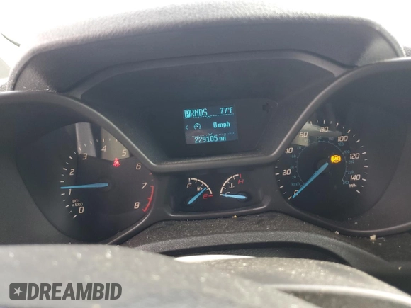 2015 Ford Transit Connect XLT with VIN NM0LS7F76F1193792, listed as a Copart auction lot 60272515 with 229,105 mi miles and Salvage title. Bid and sale history available at DreamBid. Image 9.